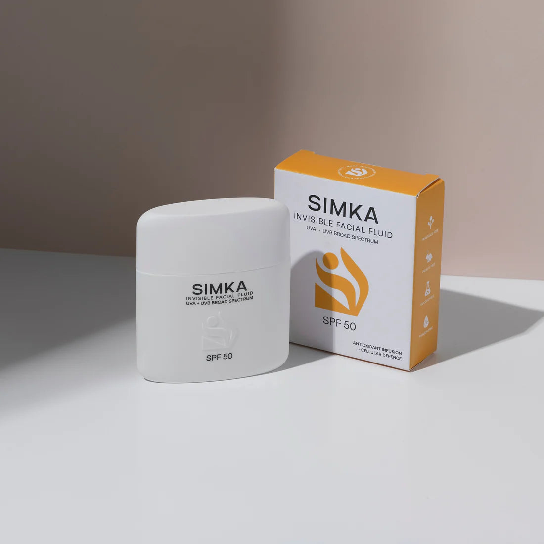 Simka Invisible Facial Fluid SPF50