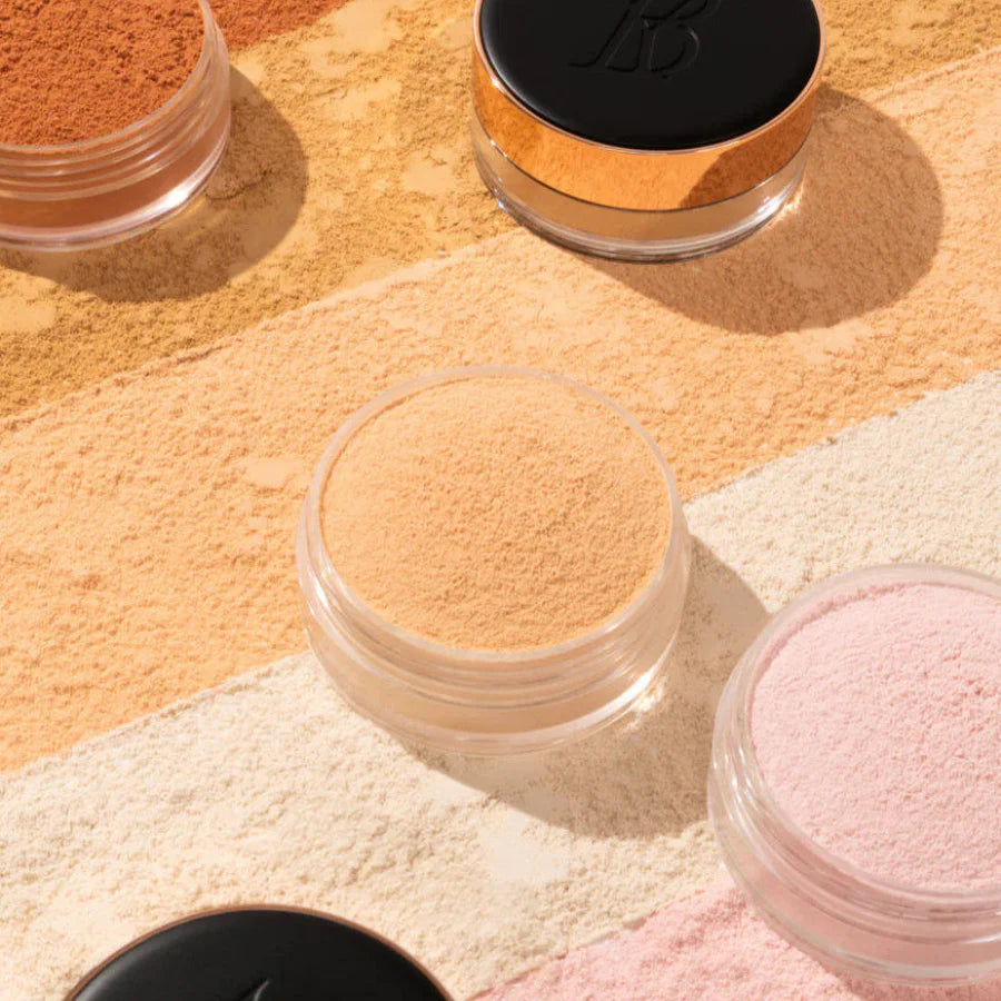 Loose Mineral Rice Setting Powder - Pink/Brightening