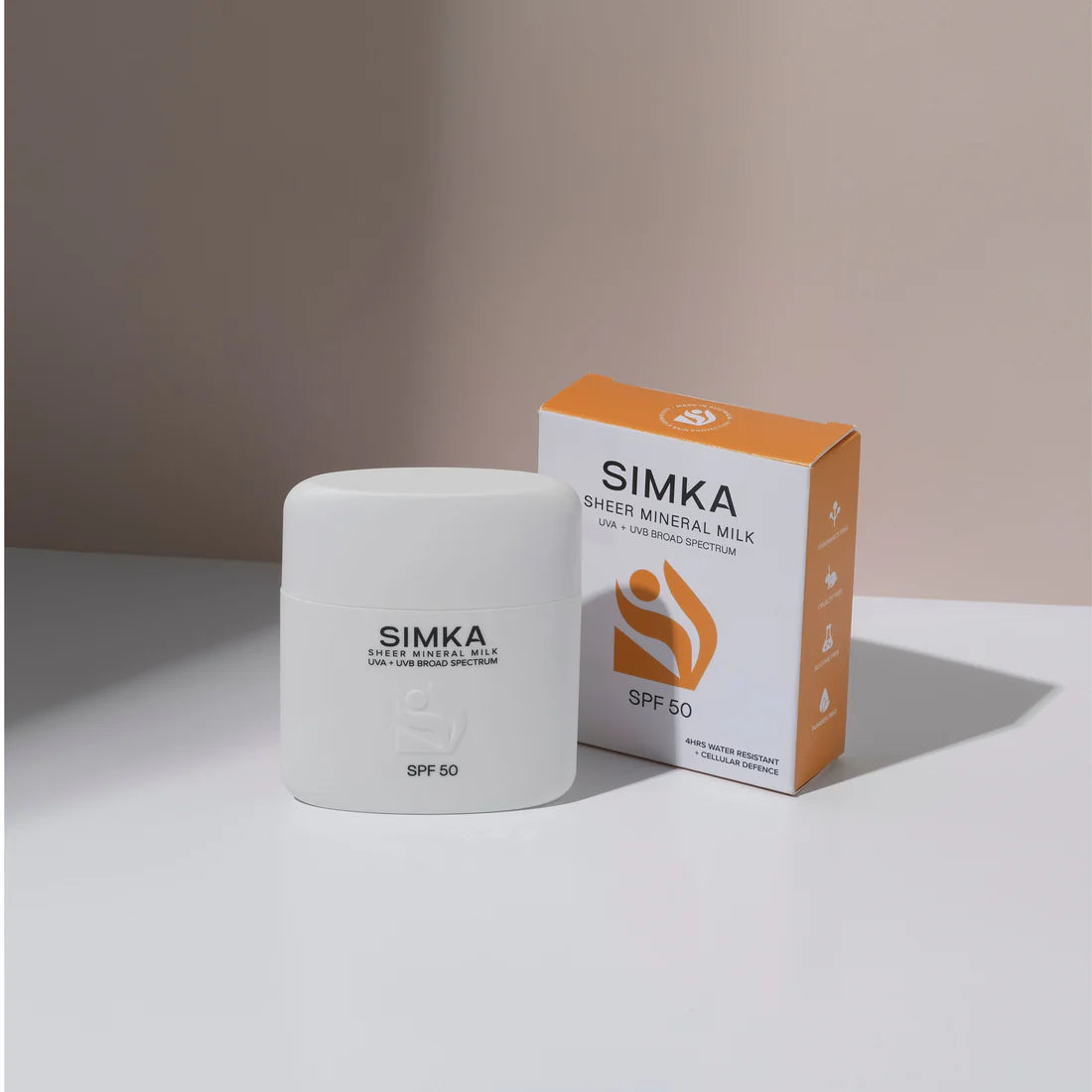Simka Sheer Mineral Milk SPF50